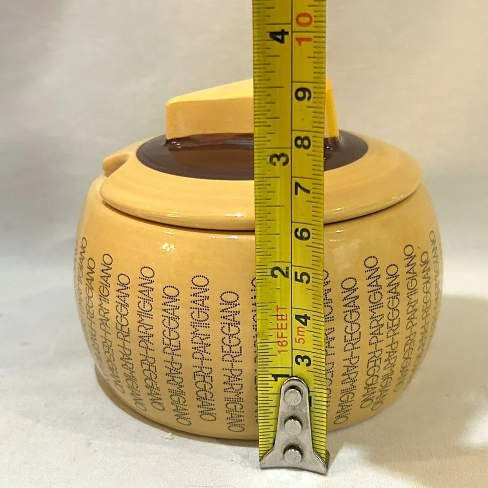 Parmigiano Reggiano Ceramic Cheese Container Italy
